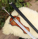 Aragorn's Sword Legendary Anduril - Hand-forged Sword, Costume Sword, Home Decor Sword, Anniversary & Birthday Gift