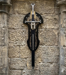 Handmade Aragorn's Replica King’s Sword: Flame of the West – Movie Inspired Wall Decor